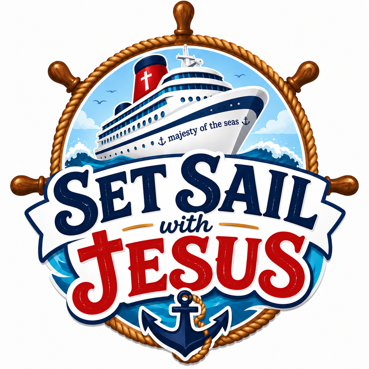 Set Sail With Jesus — Complete VBS Curriculum (Digital Download)